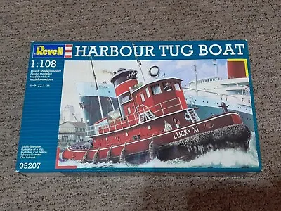 Revell G 5207 Harbor (Harbour) Tug Boat  Plastic Model Kit 1/108 • $8.99