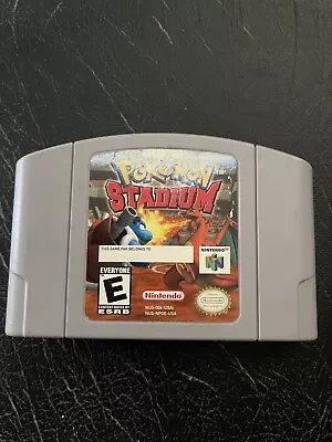 Pokemon Stadium N64 Authentic Cartridge Only - Tested • $6.50