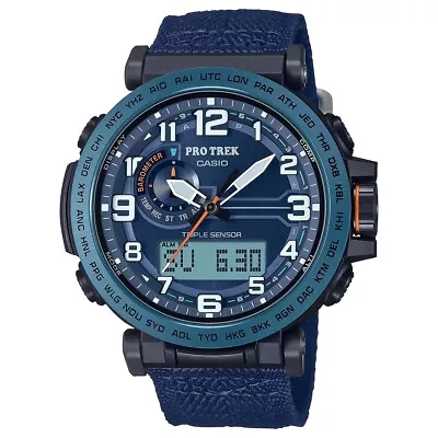 Casio Pro Trek Outdoor Climber Triple Sensor Compass Solar Watch PRG-601YB-2 • $545