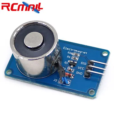 Electromagnet Sensor Module Handheld DC5V 10N Sucker Electric Magnet For Arduino • $6.79