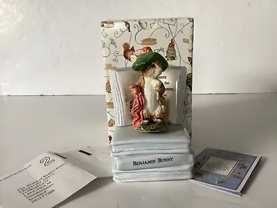 Beatrix Potter Music Box Music Figure The Tale Of Benjamin Bunny 1990s • £34.99