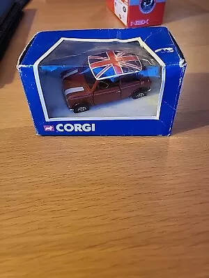 Corgi 04410 Flame Red Mini Union Flag Roof • £7