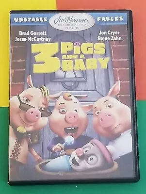 3 Pigs And A Baby - Jim Hensen - Dvd - 2008 • $1.98