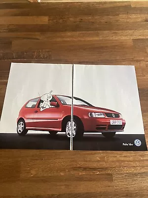 Original 1997 VW Polo 16v Mk4 6N Magazine Advert Poster Wall Art Man Cave Retro • $12.37