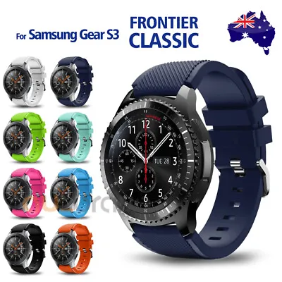 Gear S3 Frontier Classic Fashion Sports Silicone Bracelet Strap Band Samsung • $6.95