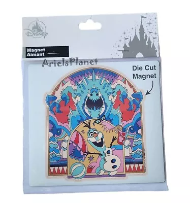 Disney Parks Frozen Olaf Die Cut Car Magnet Ornament • $22.99