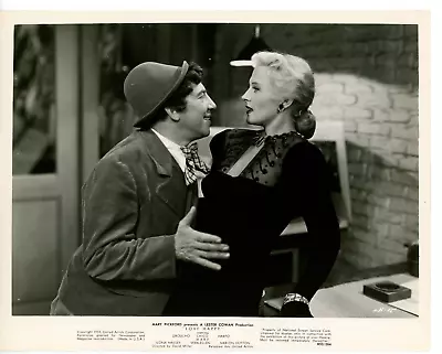 Vintage 8x10 Photo Love Happy 1949 Chico Marx Ilona Massey 1953 RR • $16.99