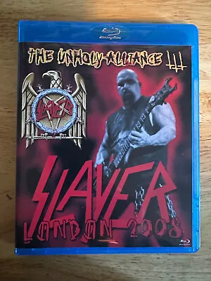Slayer - The Unholy Alliance Live In London 2008 Blu-ray Jeff Hanneman Kerry • $15.55