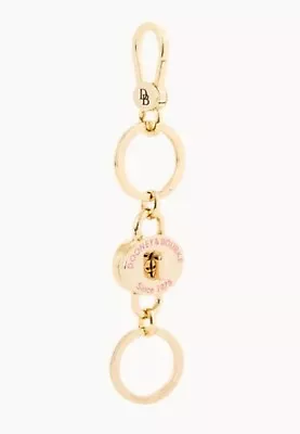 ✨NEW DOONEY & BOURKE Large Turnlock Valet Key Fob Ring Charm PINK✨CLASSY✨ • £34.70