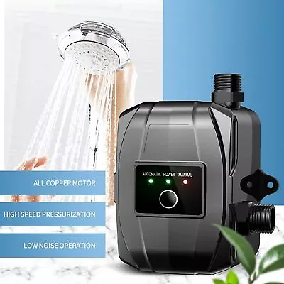 Home Boost Water Pressure Pump Automatic Portable Boosting Pump For Shower 150W • $38.99