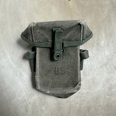 US Military Canvas Small Arms Ammunition Magazine Case Pouch Bag Vintage Army • $19.99