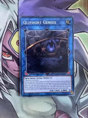 EXFO-EN095 Qliphort Genius Rare 1st Edition NM Yugioh Card • £1.85