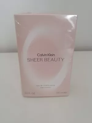 Calvin Klein CK Sheer Beauty Eau De Toilette 100ml Spray New & Sealed • £30