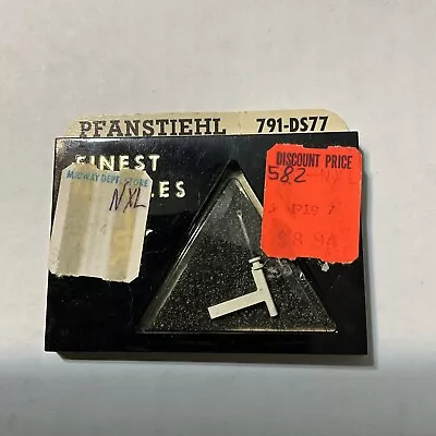 NOS Vintage Pfanstiehl DIAMOND NEEDLE 791-DS77 Used In Japanese V-L Cartridge • $8.99