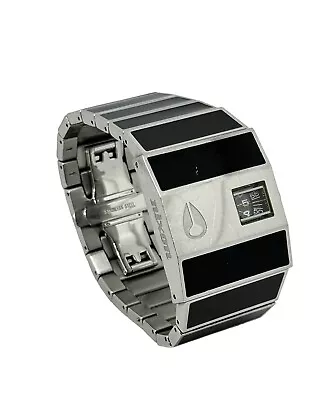 Nixon  The Rotolog  Analog Quartz Stainless Steel Wristwatch ~ NEW Batteries • $119.90