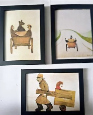 £14.85 • Buy Ls Lowry 3 X   7  X  5 Inch Framed Cart Prints