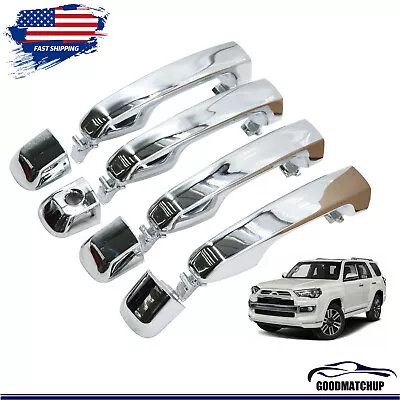 For 2010-2022 Toyota 4Runner Exterior Door Handle Chrome Front Rear Left Right • $37.78