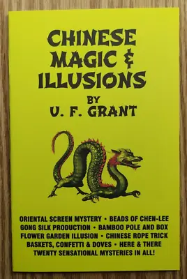 Chinese Magic & Illusions By U. F. Grant • $7.99