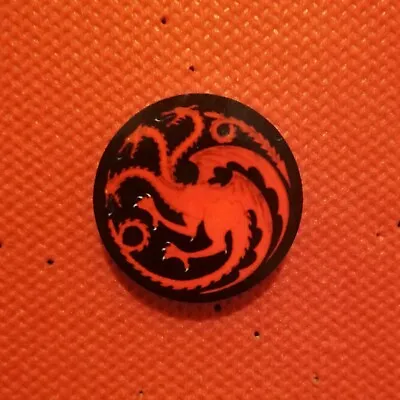 Game Of Thrones - House Targaryen Pin Badge - House Of The Dragon • £3