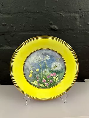 £19.99 • Buy Royal Worcester EX Artist J Ruth Brown 1980 Dinner Plate 27 Cm Yellow Flowers