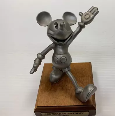 Disney Hudson Generations Of Mickey Mouse – Antique Mickey 1931 - Pewter Statue • $109.95
