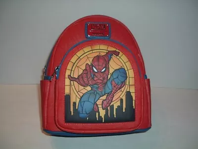 Loungefly Marvel Spider-man Stained Glass Mini Backpack~ With Tags~ Brand New~ • $10.50