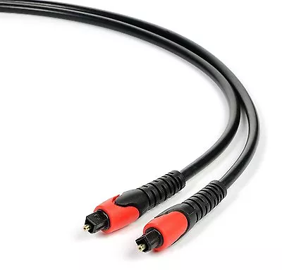 1m Premium Digital Optical Lead Cable Toslink For Audio Sound Bar Home Theatre • $18.47