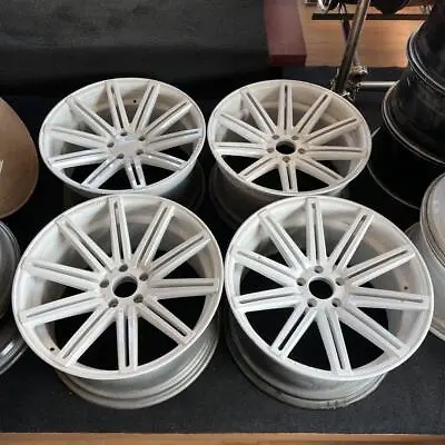 JDM Wheels VOSSEN 20x10.5J 5x114.3 25 Vossen CV4 White Set4 WP • $2194.30