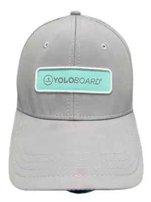 $23.20 • Buy YOLO SUP Board Company Baseball Cap Hat Snapback Gray Mint Patch Fast Ship