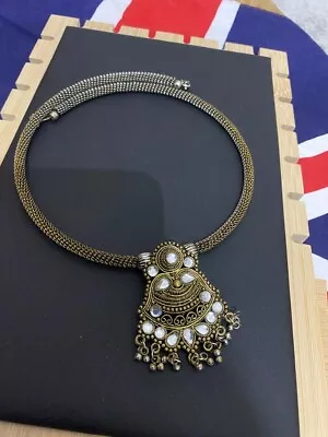 Vintage/modern Costume Jewellery Egyptian Style Collar Choker  Necklace JW394 • £5.99