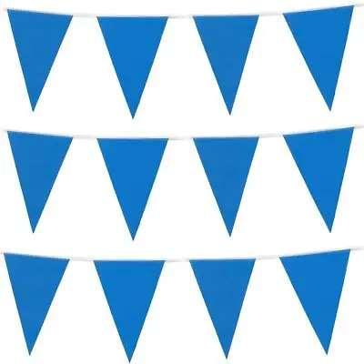 10m Colour Bunting 20 Flags Party Wedding Decoration Event Garden Home Outdoor • £4.99