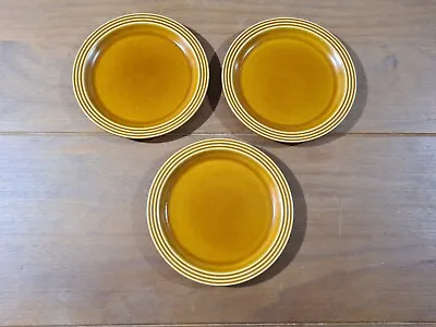 Hornsea Pottery Saffron 6.5 Inch. Dia. Side Plates X 3 Vintage. Used. • £5.55