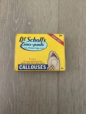 VTG 1970s Dr Scholl's Zino-Pads Callouses No. K31 Good Housekeeping USA   • $9.99