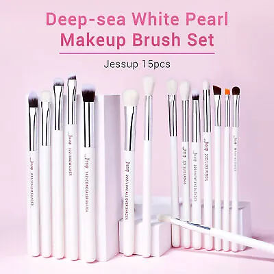$20.03 • Buy Jessup Makeup Brushes Set Eyeshadow Make Up Brush Eyebrow Eye Blending Brushes