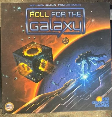 Roll For The Galaxy Dice Game Rio Grande Games 2014: 100% Complete • £16.14