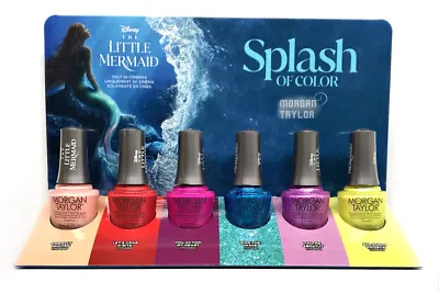 MORGAN TAYLOR Nail Lacquer- Pick Color From SPLASH OF COLOR (The Little Mermaid) • $8.99