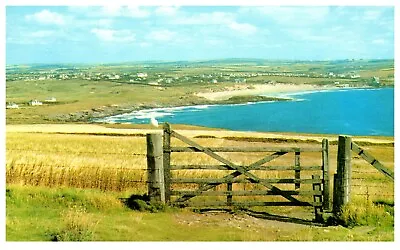 Postcard Constantine Bay From Trevose Head Cornwall England • £2.25