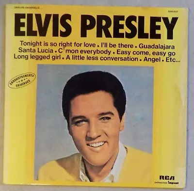 ELVIS PRESLEY - France LP - Self Titled - RCA/Impact 6886 807 - VG+ • $9.99