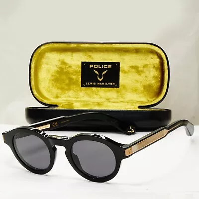 Police X Lewis Hamilton F1 Sunglasses Black Gold SPL B33 0700 LEWIS 17 [a] 38958 • $150.33