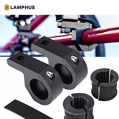 2pc Horizontal 0.75/1/1.25  ATV UTV Off-Road Light Bar Clamp Mount Bracket Kit • $11.25