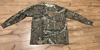 Mossy Oak Infinity Boys Long Sleeve Shirt Youth Size Large ~ EUC • $8.99