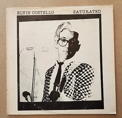 Elvis Costello Rare Live Vinyl 1 LP Saturated 1978 Southern Ca. • $40