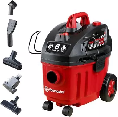 4 Gallon Wet/Dry Vacuum Cleaner Powerful Hard Floor Cleaning W/ 2-Stage Motor US • $94.49