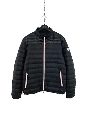Authentic Moncler Daniel Down Padded Light Zip Jacket Bomber Black Size 3  M • $500