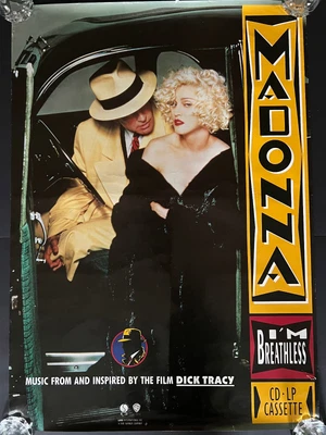£16.95 • Buy Vintage Official Madonna I'm Breathless In-Store Promo Poster 84x60cm '90