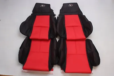 Custom Made 1989-1993 C4 Corvette Real Leather Seat Covers 40th Anniversary • $469