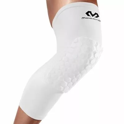 McDavid Hex Leg Sleeves With Protective Pads Size Small White 1 Pair • $37.99