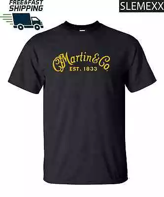 New Shirt Martin & Co Guitars Men's Logo T-shirt USA Size S-5XL • $19.99