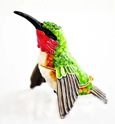 Bejeweled Humming Bird By Ciel. Made By Hand With Swarovski Crystals & Enamel • $44.99