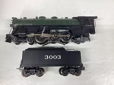 K-Line #3003 Post War  AT&SF  4-6-2  Steam Engine And  Tender • $99.95